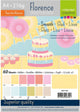 Florence Vaessen Creative-Karton – Osterfarben – A4 – 60 Blatt – glatt – 216 g