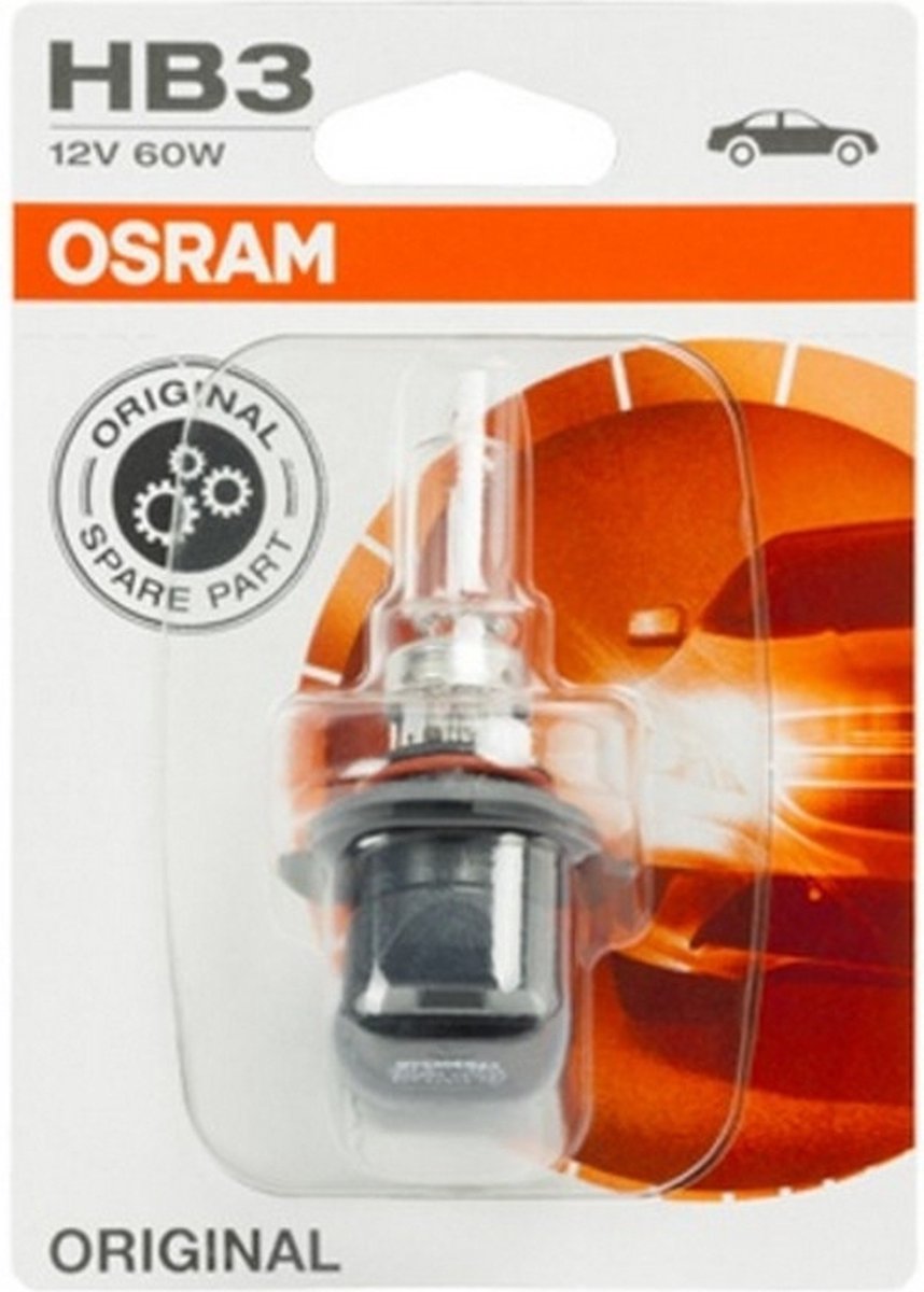 Osram Ampulle culot en plastique p20d 12v 60w hb3 9005-01b neu für Motorrad