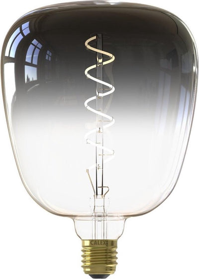 Calex Kiruna Colors Gris – E27-LED-Lampe – dimmbare Filament-Lichtquelle – 5 W – warmweißes Licht
