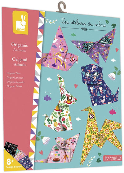Janod – Les Ateliers du Calme – Origami-Tiere – Bastelset