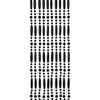 Wicotex Fliegenvorhang Perla 90x220cm schwarz