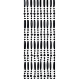 Wicotex Fliegenvorhang Perla 90x220cm schwarz - afbeelding 1