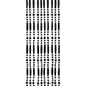 Wicotex Fliegenvorhang Perla 90x220cm schwarz