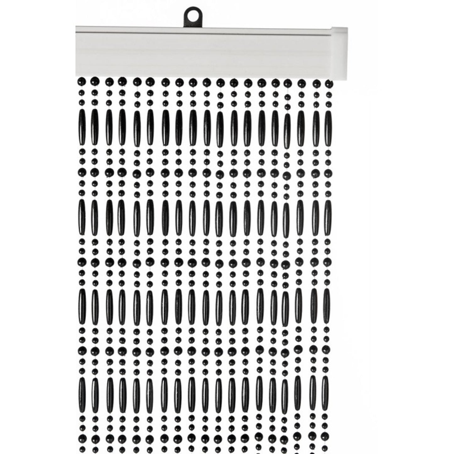 Wicotex Fliegenvorhang Perla 90x220cm schwarz