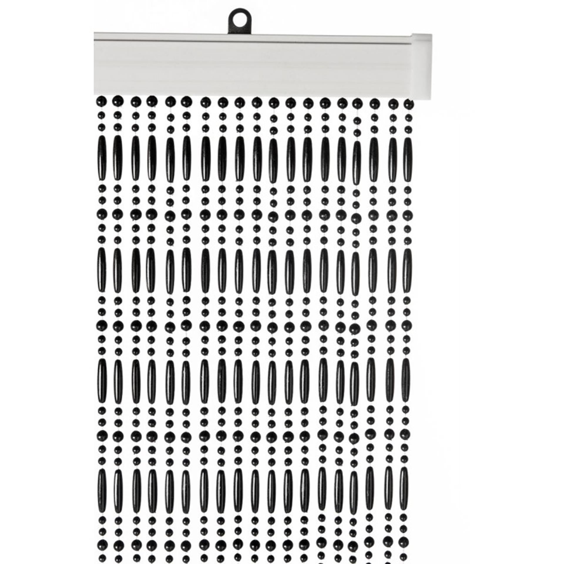 Wicotex Fliegenvorhang Perla 90x220cm schwarz