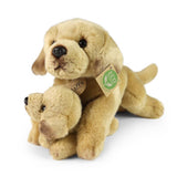 Plüsch Labrador Retriever mit Welpe 31cm e - afbeelding 2