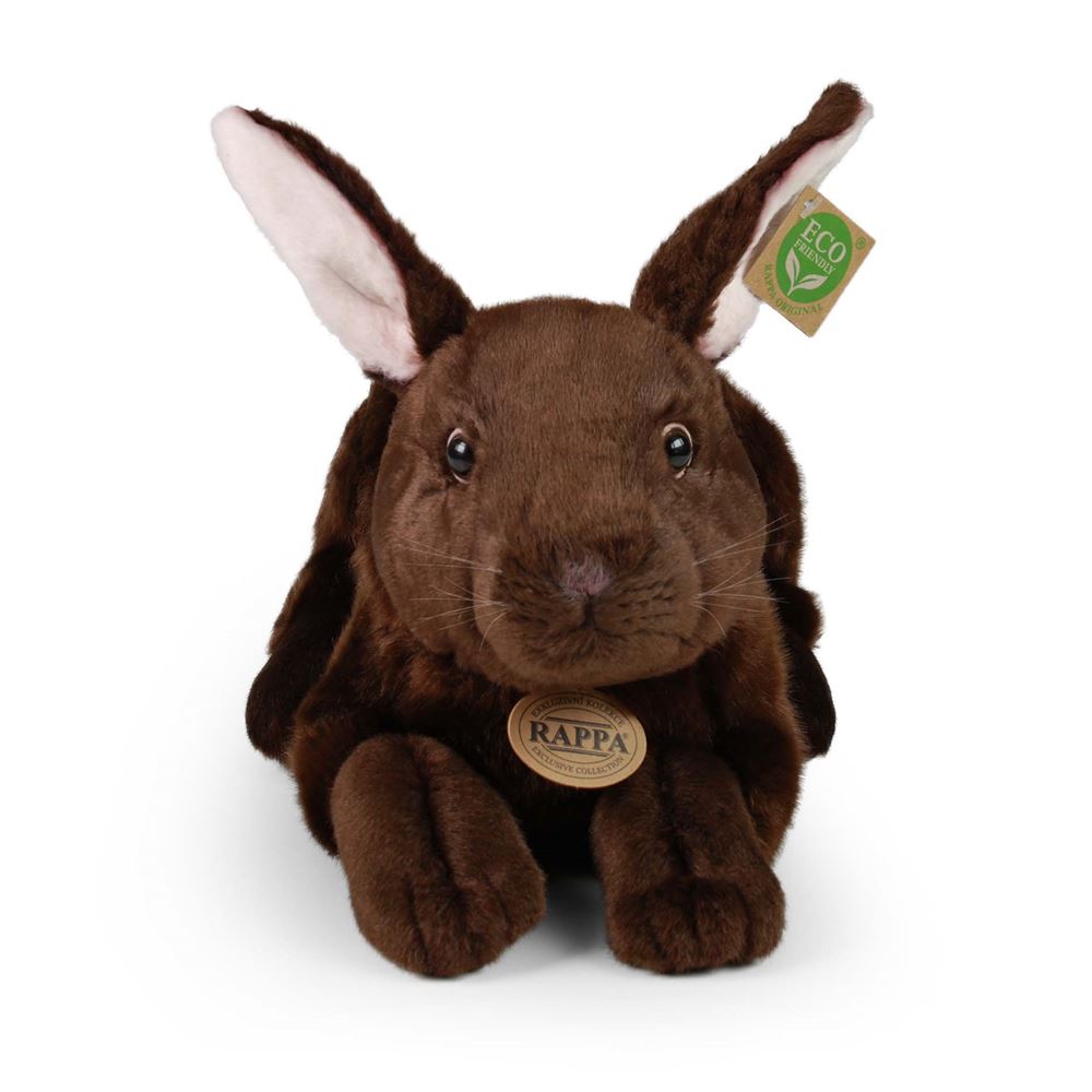 Plüschbrauner Hase 33 cm umweltfreundlich