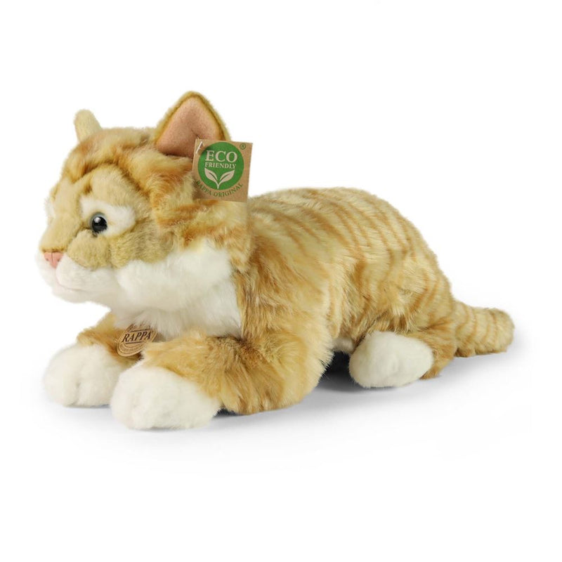 Plüsch rot gestreifte Katze 40 cm Öko-Fr
