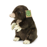 Rappa Öko-Kuscheltier Maulwurf 21 cm – realistisches Kuscheltier aus recycelten PET-Flaschen – braun creme - afbeelding 1