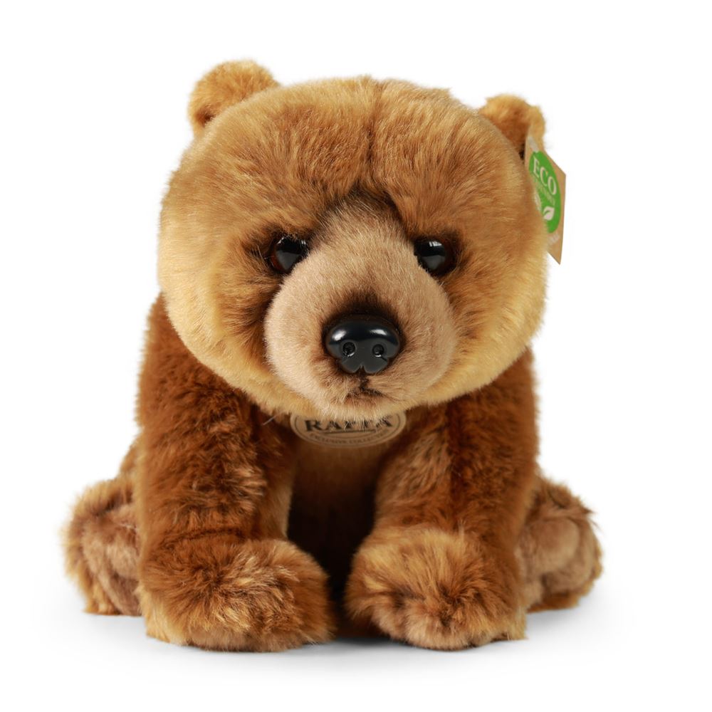 Plüsch-Grizzlybär 30 cm umweltfreundlich
