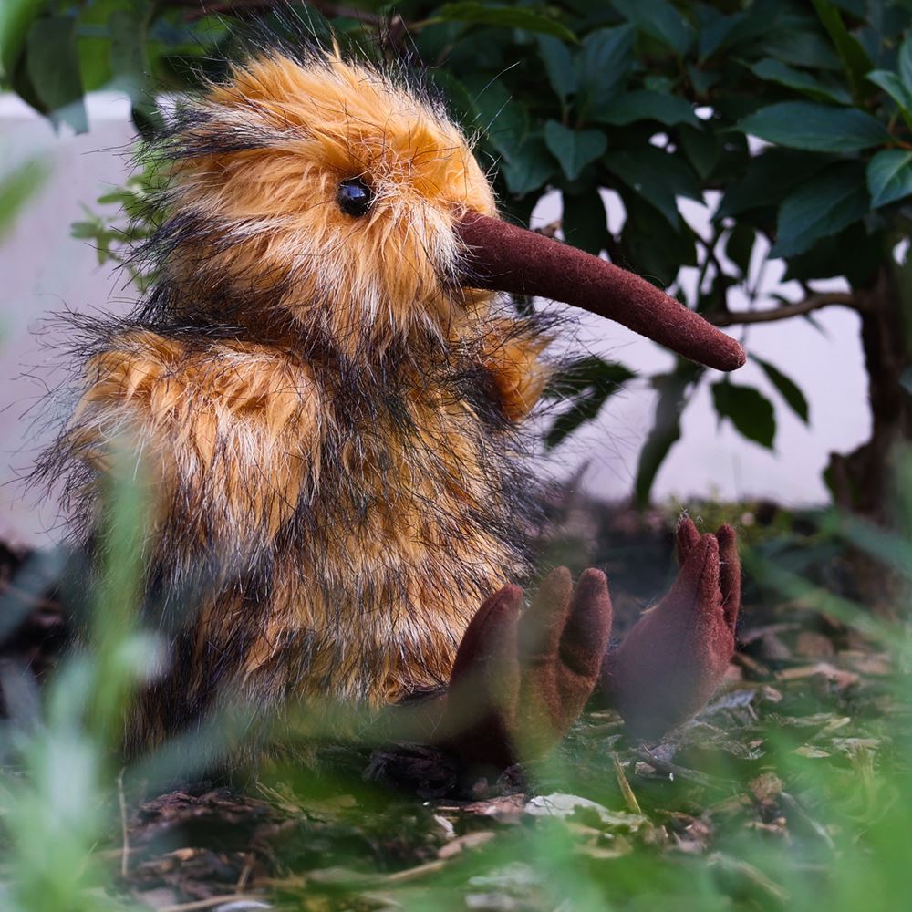 Plüschvogel Kiwi 23 cm umweltfreundlich