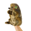 Plüsch-Igel-Handpuppe 25 cm öko