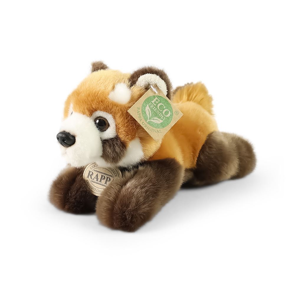 Plüsch roter Panda liegend 20 cm öko-frei