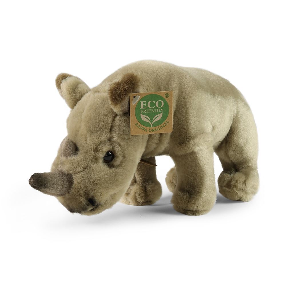 Plush rhino 23 cm eco-friendly