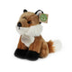 Rappa Öko-Kuscheltier Mini-Fuchs 19 cm – realistisches Kuscheltier aus recycelten PET-Flaschen – braun, weiß, schwarz