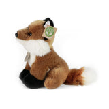 Rappa Öko-Kuscheltier Mini-Fuchs 19 cm – realistisches Kuscheltier aus recycelten PET-Flaschen – braun, weiß, schwarz - afbeelding 2