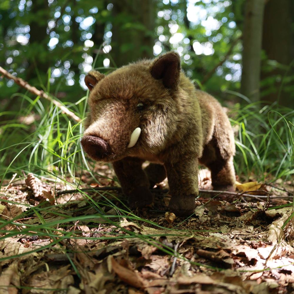 Plüsch-Wildschwein 30 cm umweltfreundlich