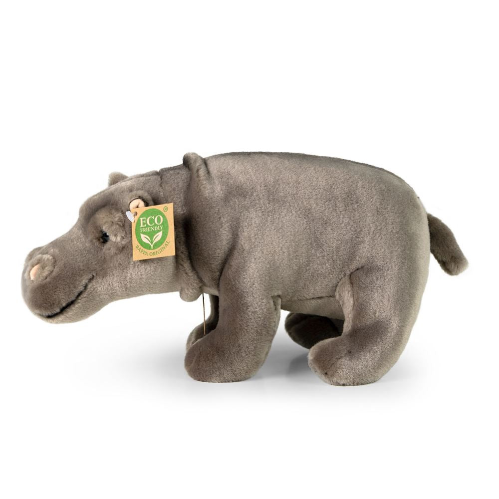 Plüsch-Nilpferd 30 cm umweltfreundlich