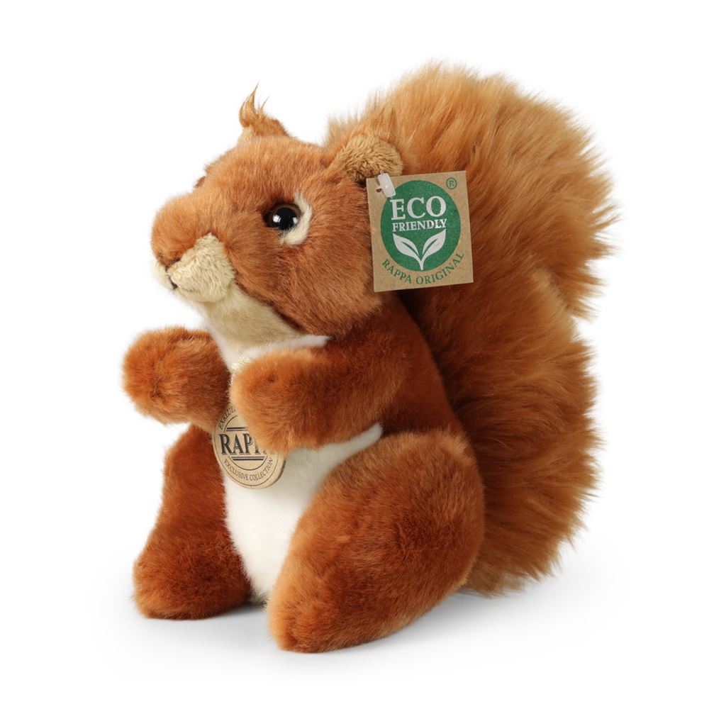 Plüsch-Eichhörnchen 18 cm umweltfreundlich