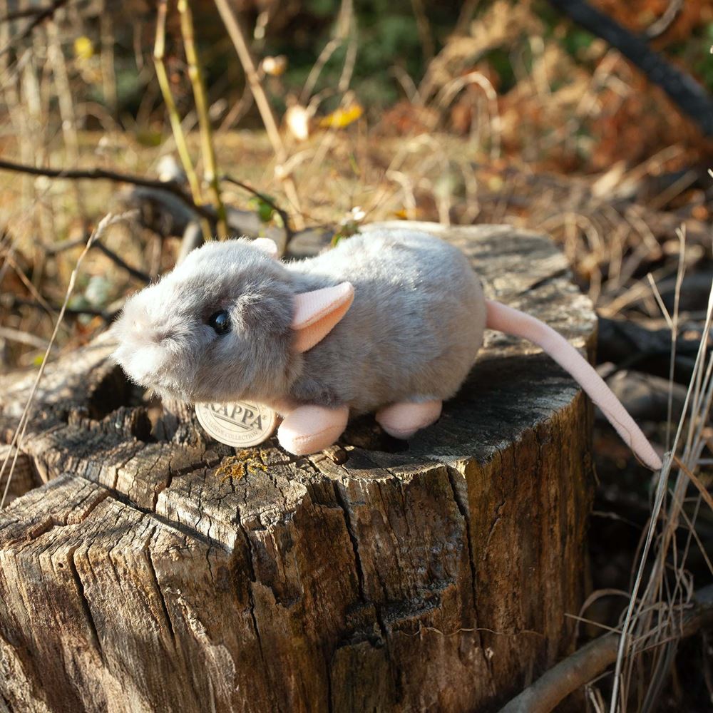 Plüschmaus 16 cm umweltfreundlich