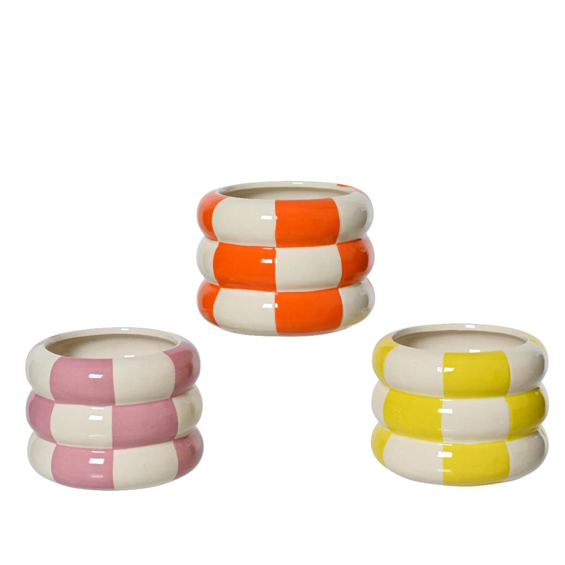 Decoris Blumentopf Dolomit ø12,3x9,3cm