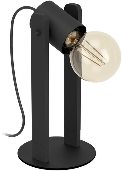 Eglo Plimsoll Tischlampe - e27 - 25,5 cm - schwarz