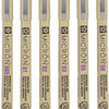 Sakura Pigma Micron Beutel 6 Fineliner Schwarz