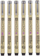 Sakura Pigma Micron Beutel 6 Fineliner Schwarz