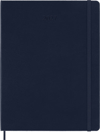 Moleskine 12-Monats-Tagebuch – 2027 – wöchentlich – XL – Hardcover – Saphirblau