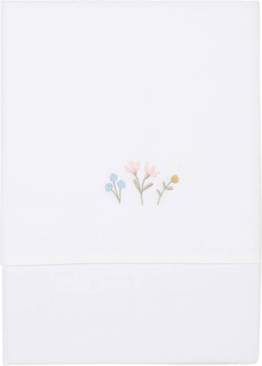 Little Dutch Blumen-Schmetterlinge – Baby-Mädchen – besticktes Spickzettel