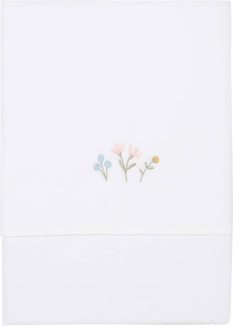 Little Dutch Blumen-Schmetterlinge – Baby-Mädchen – besticktes Spickzettel