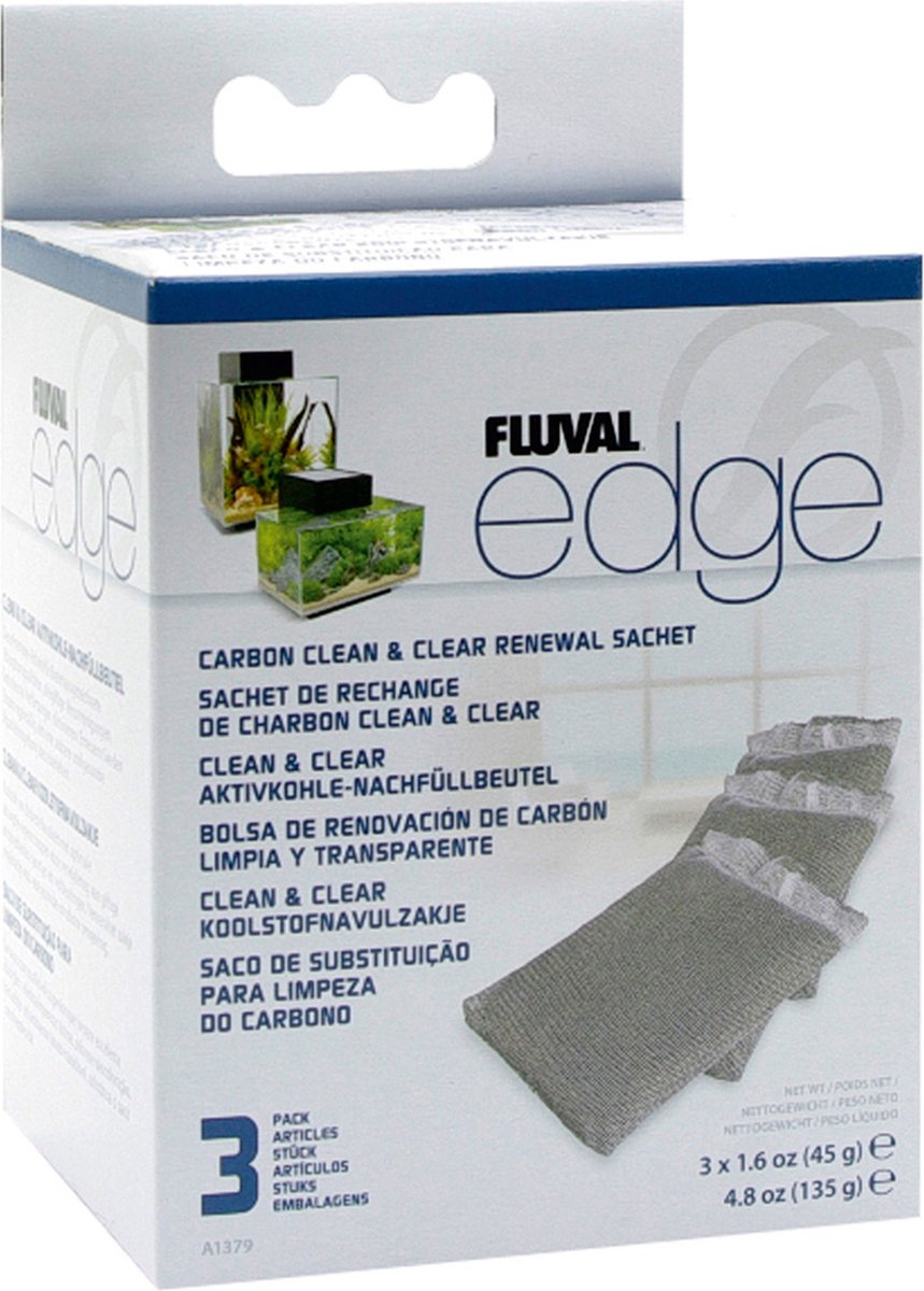 Fluval Edge Carbon Kartusche 3 Stück