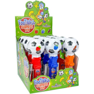 Süßigkeiten-Fußball-Überraschungs-Pop | 12 Stück