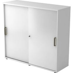 Bach Schiebetürschrank Hammerer 3FH weiß