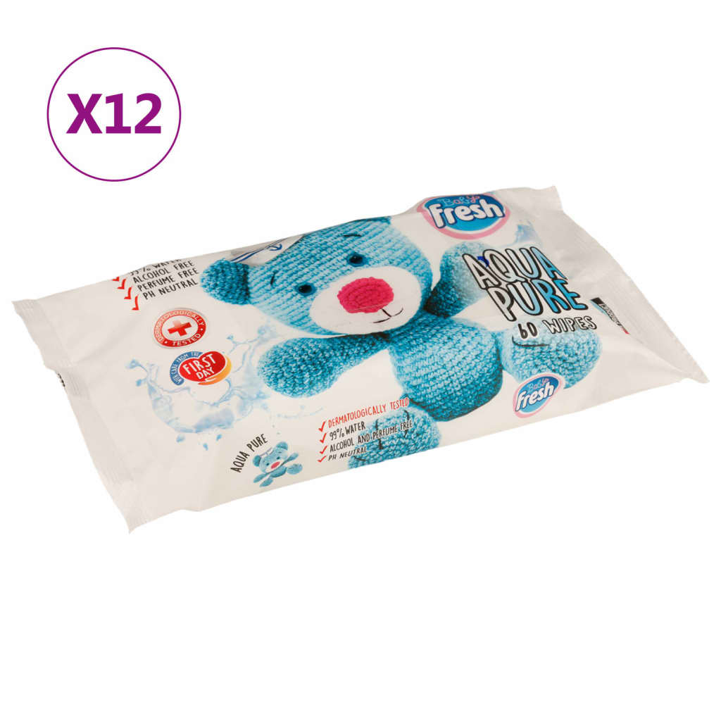 Vidaxl Babytücher 12 Packs 720 Tücher