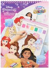Canenco Disney Princess Wasserfarben-Set-Buch – inkl. Pinsel - afbeelding 1