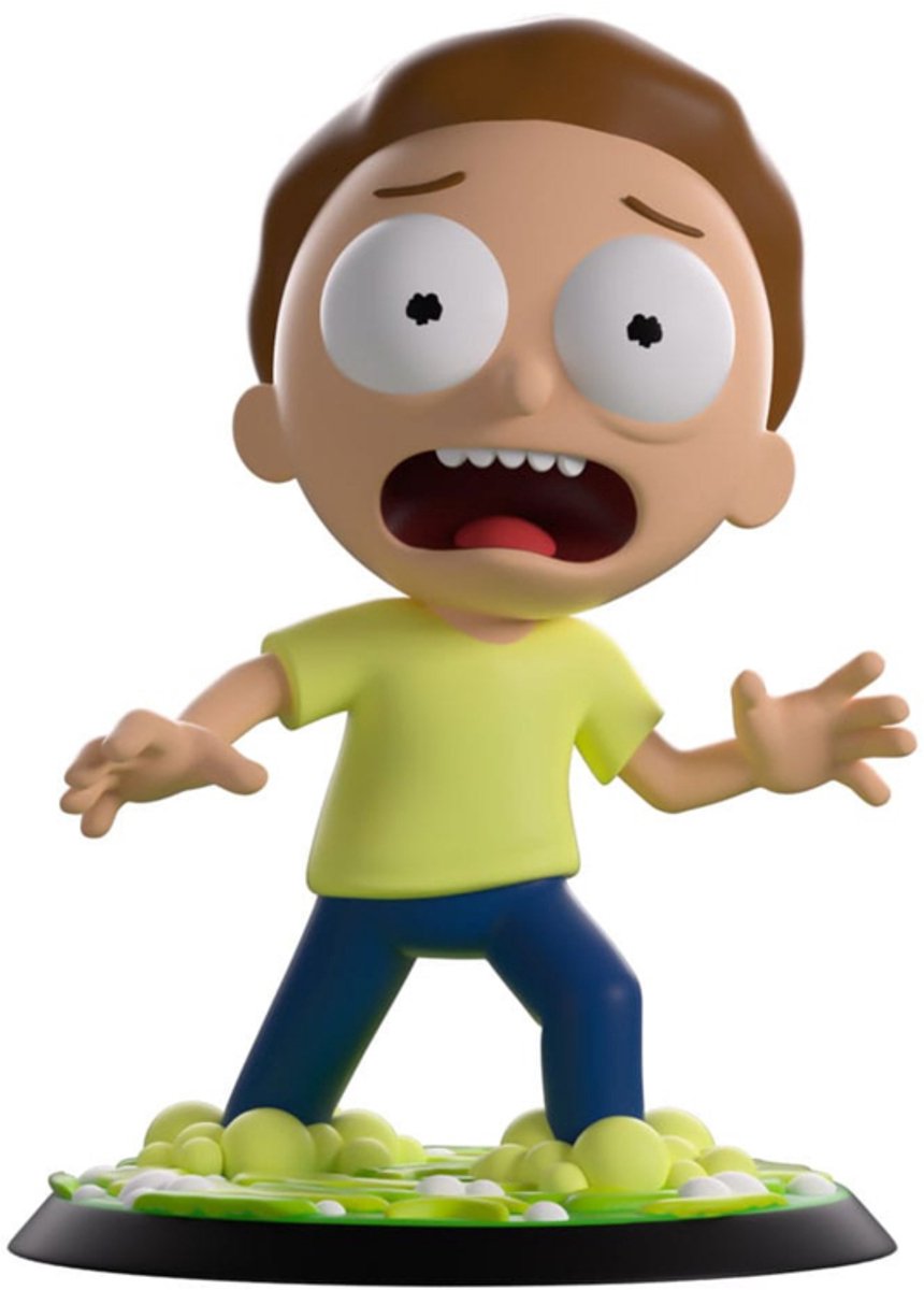 Youtooz Rick Morty Vinylfigur Morty 10 cm Statue