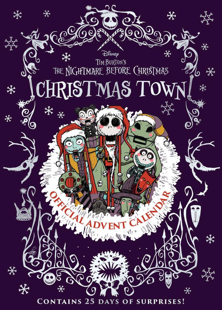 Disney Tim Burtons The Nightmare Before Christmas Weihnachtsstadt