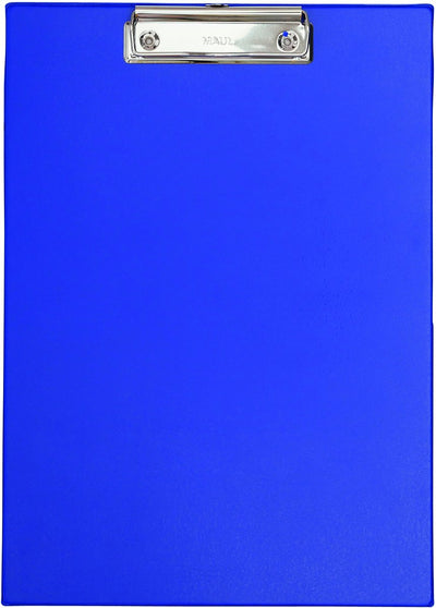 Maul Klemmbrett A4 stehend PVC blau | 12 Stück
