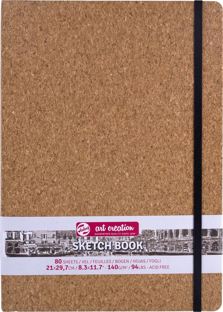 Talens Art Creation Skizzenbuch Kork | 21 x 29,7 cm, 140 g, 80 Blatt