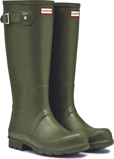 Hunter – Regenstiefel für Herren – Original Tall Wellington – Olivgrün – Größe 43eu
