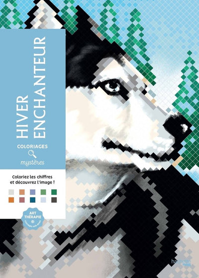 Hachette Heroes Coloriages Mystères Hiver enchanteur – Hachette – Malbuch für Erwachsene