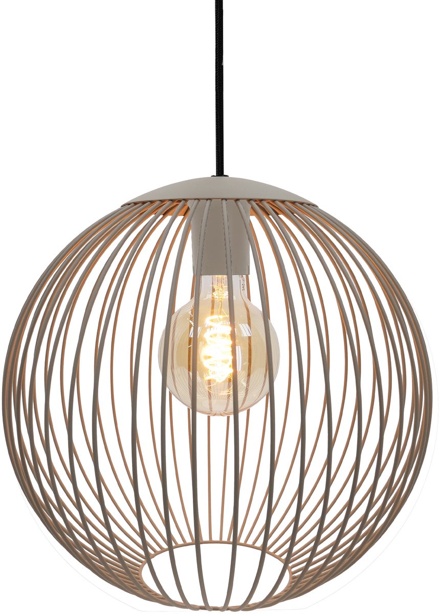 Eglo Lindero Hängelampe - E27 - ø 32 cm - Sandfarbe Beige