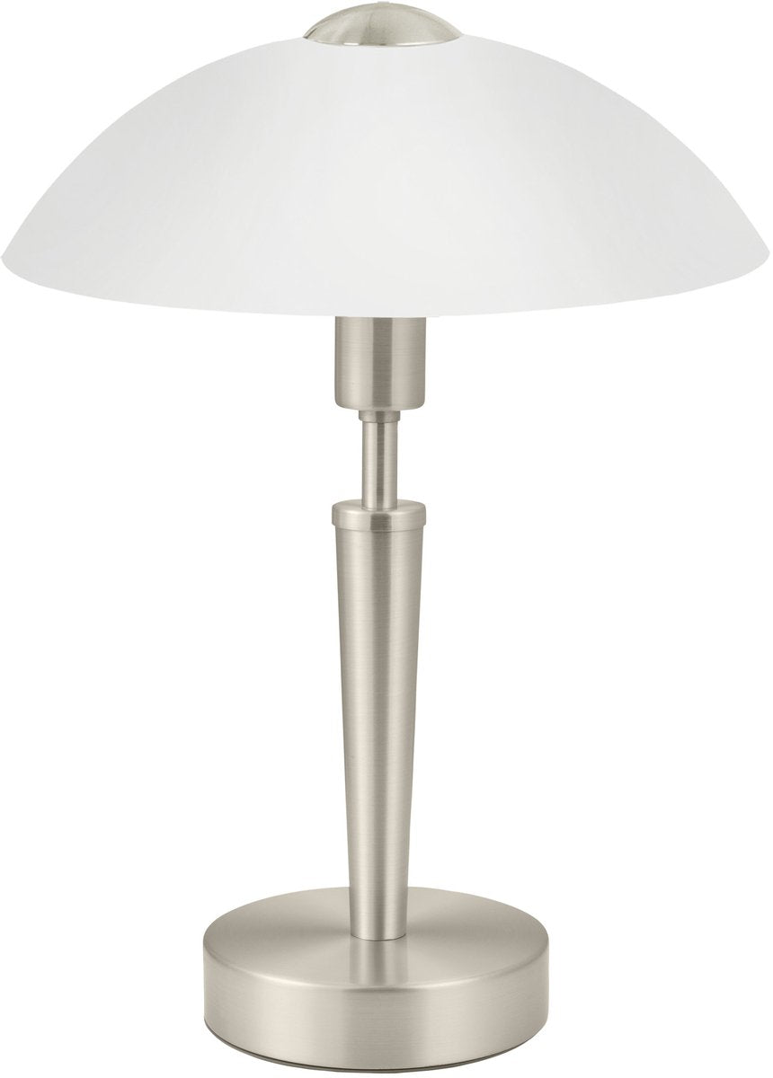 Eglo Solo 1 Tischleuchte - E14 - 26 cm - Grauweiß - dimmbar
