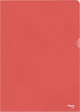Esselte Standard-Ansichtsordner A4 – 0,11 mm PP-Folie – 100 Stück – rot