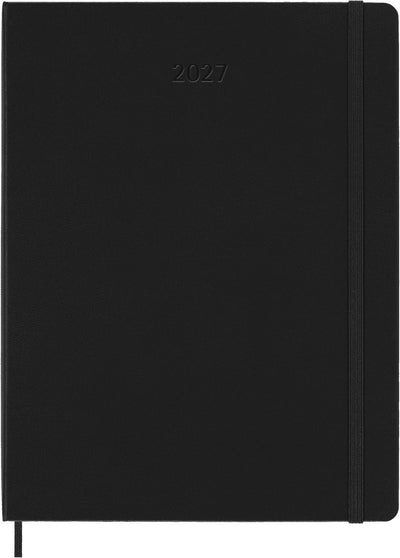 Moleskine 12-Monats-Tagebuch – 2027 – wöchentlich – XL – Hardcover – Schwarz
