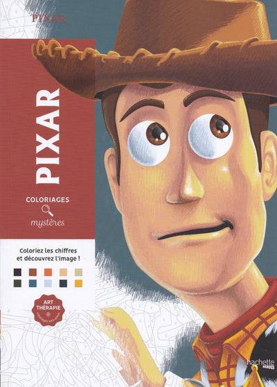 Hachette Heroes Coloriages Mystères Pixar 1 – Hachette – Malbuch für Erwachsene