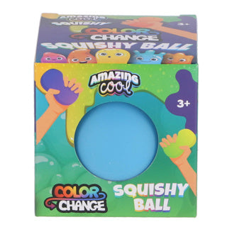 Erstaunlich cooler Zappel-Squishy-Ball mit Farbwechsel, 6,5 cm, sortiert | 12 Stück