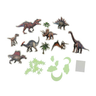 Erstaunlicher cooler Dino -Leuchten im dunklen Set