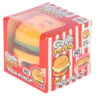 Hamburger Squeeze Figur Mega Munch 3 Assorti